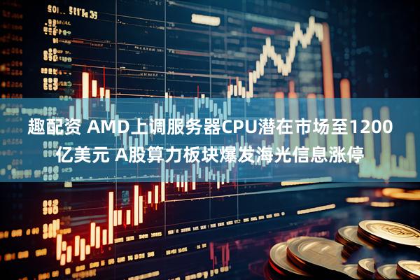 趣配资 AMD上调服务器CPU潜在市场至1200亿美元 A股算力板块爆发海光信息涨停
